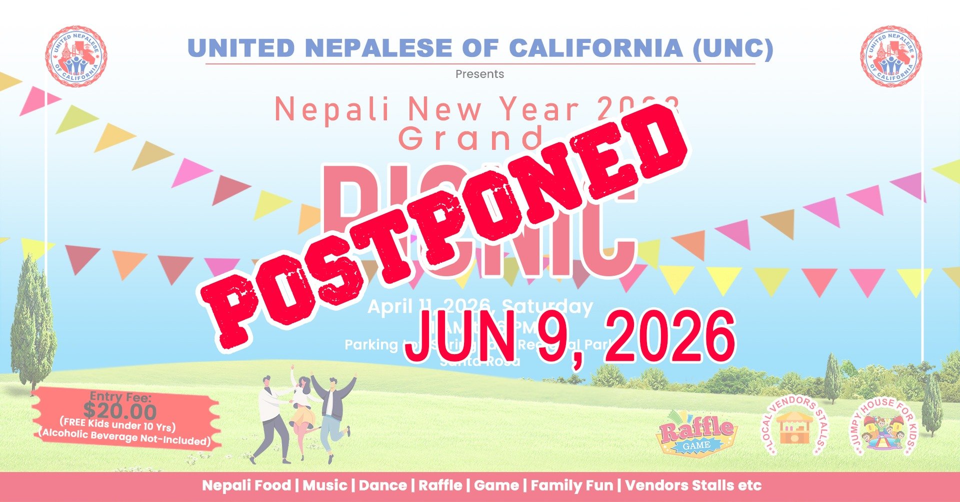 Postponed Nepali New Year Picnic 2083 B.S.